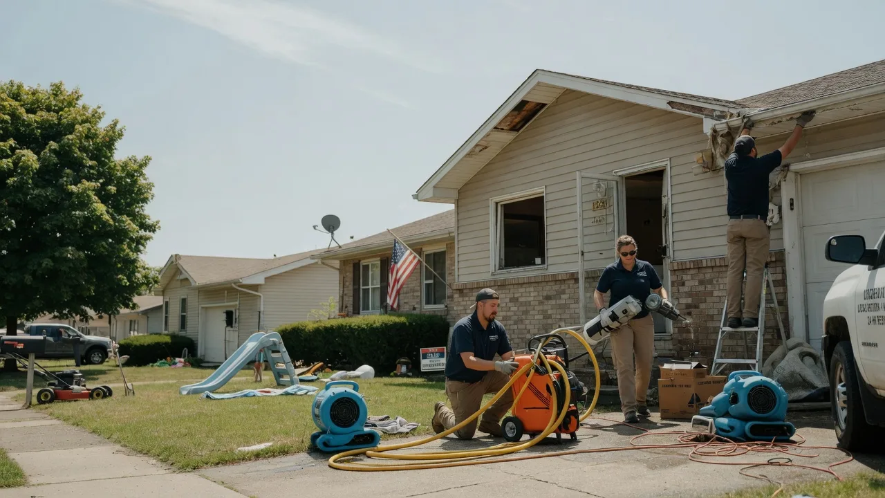 Water Damage Restoration in Timblin, PA near me